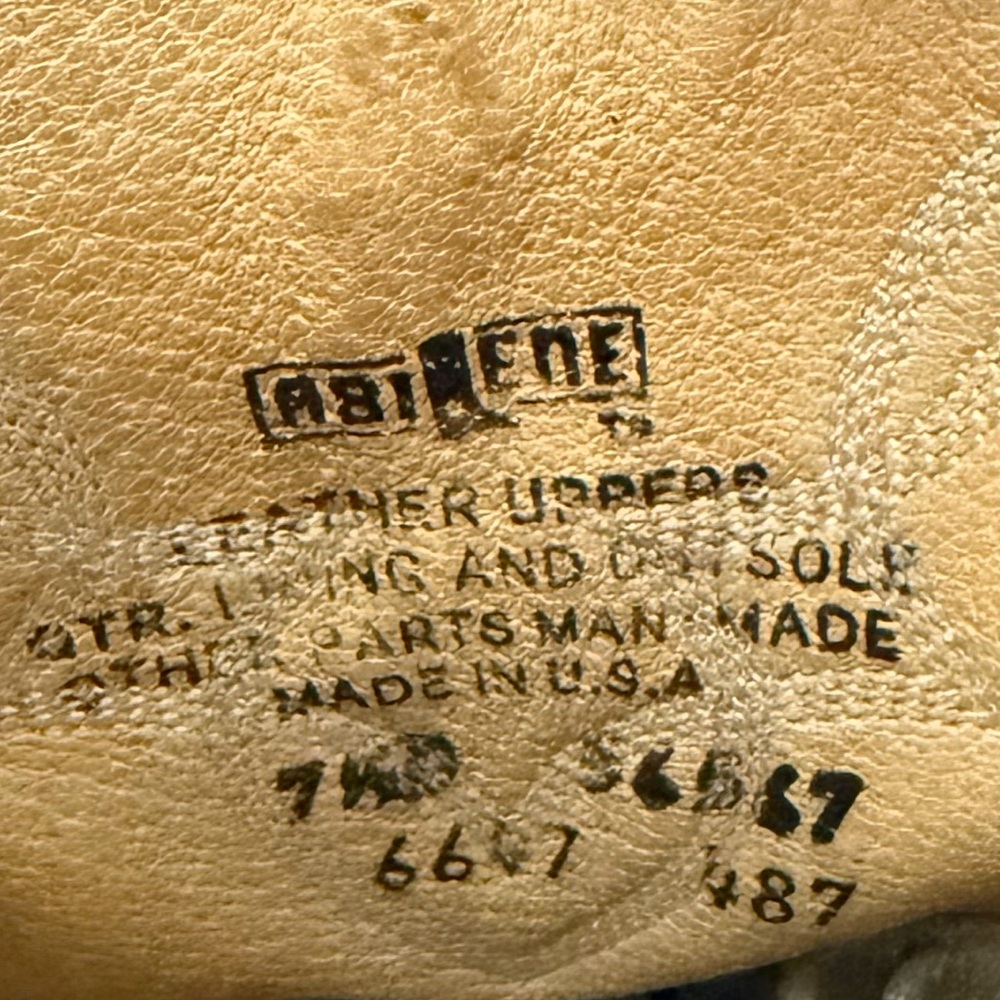 Vintage Abilene Cowgirl Boot Size 7.5 made in USA - Picture 13 of 14